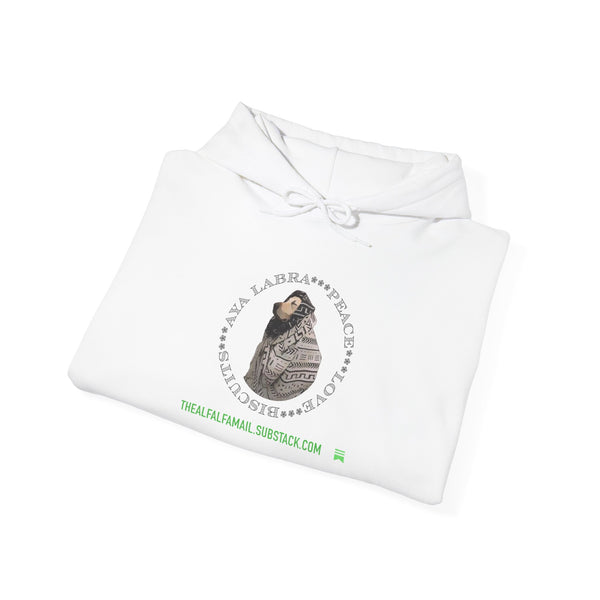 Hoodie — 'The Album: Mail' Vintage Collage Graphic Pullover