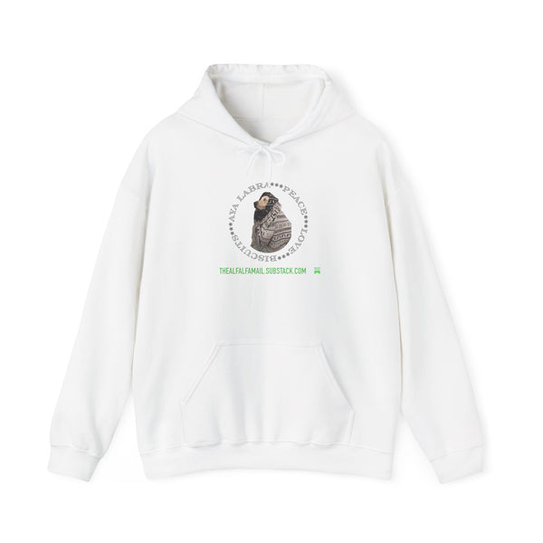 Hoodie — 'The Album: Mail' Vintage Collage Graphic Pullover